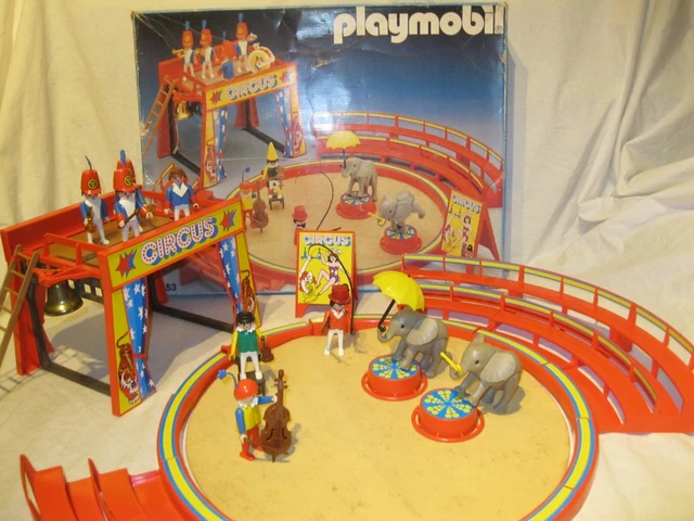 Playmobil vintage Cirque 3553 + orchestre de Jazz - Jeux & Jouets