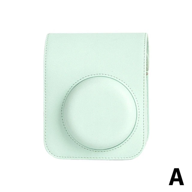 Green For Fujifilm Instax Mini 12 Mini 11 Camera Case Bag Cover with Adjustabl [