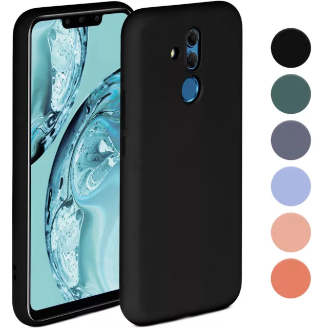 Handy Hülle für Huawei Mate 20 Lite Case Silikon Schutz Tasche Weich Soft Cover