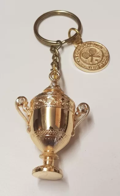 Wimbledon The Championships Mens Tennis Trophy Official Keyring