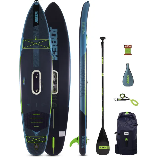Jobe E-Duna 11.6 Inflatable Electric SUP Paddle Board Package 2023