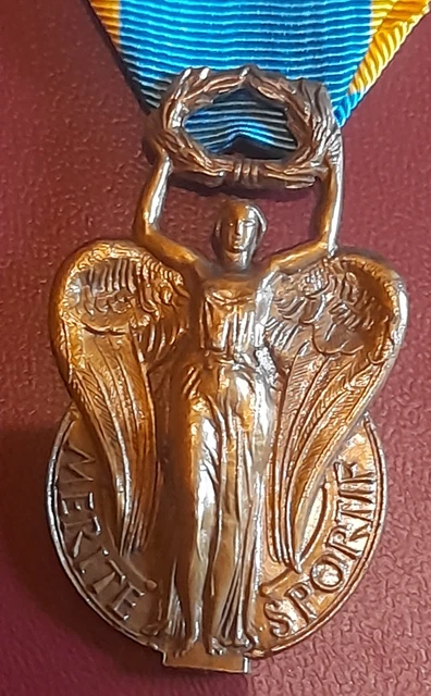 Médaille De Ski Vintage 1956 - Bronze Lauriot Pour Augis - Collection Sport France