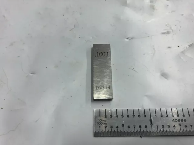 .1003 Rectangle Steel Gage Block.