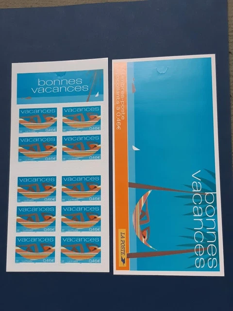 Timbres carnet vacances d'occasion - Collection