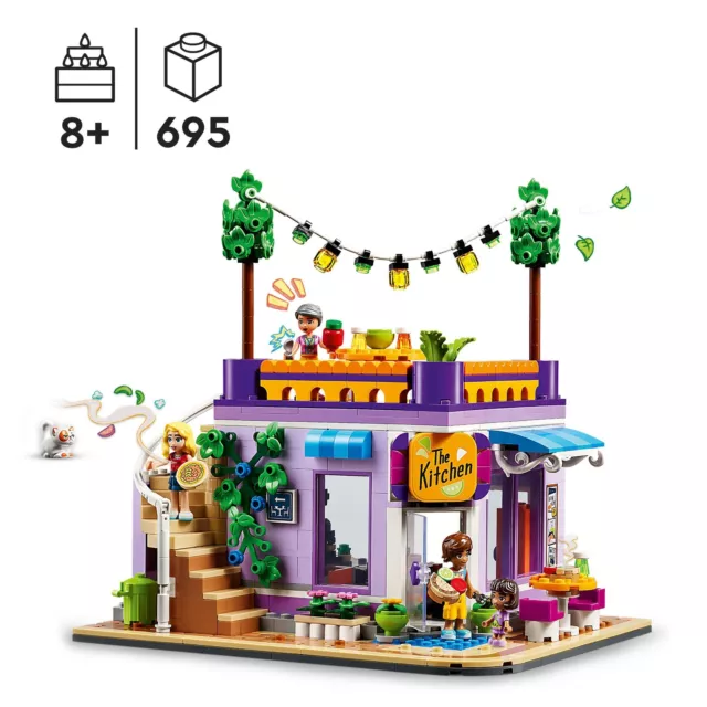 Lego Friends 41747 - Cucina Comunitaria Di Heartlake City 2