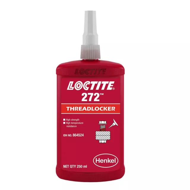Loctite 272 High Strength Threadlock All Metal Adhesive Glue 250 ML @UK