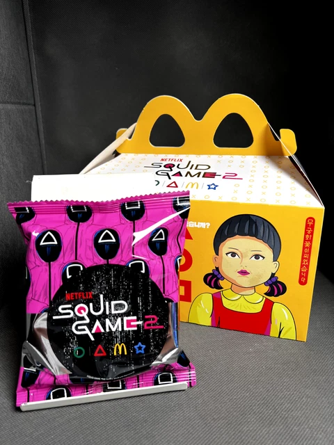 MCDONALDS X SQUID Game 2 Netflix AU Exclusive Dalgona Candy SEALED ...