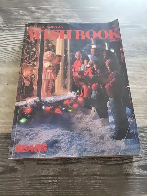 Sears The Great American Wish Book Christmas Catalog 1990