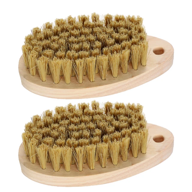 2 piezas cepillo de madera para el hogar cepillo de limpieza de pisos