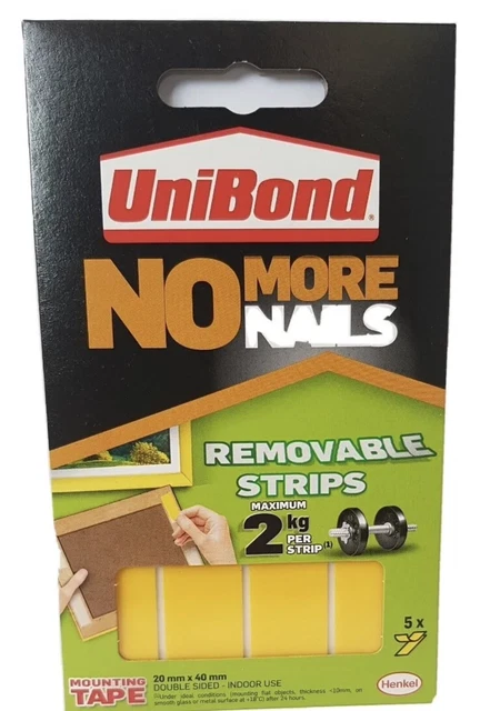 Unibond No More Nails Extra Double Sided Tape 1.5m