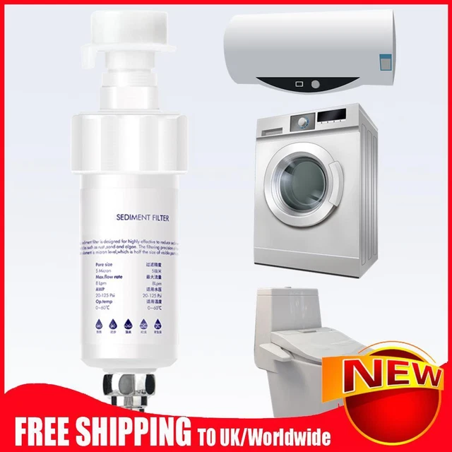 Filtro acqua prefiltro cotone PP utile filtro lavatrice piccolo filtro casa