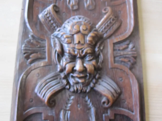 Fantastic  19Th Century Carved Pannel