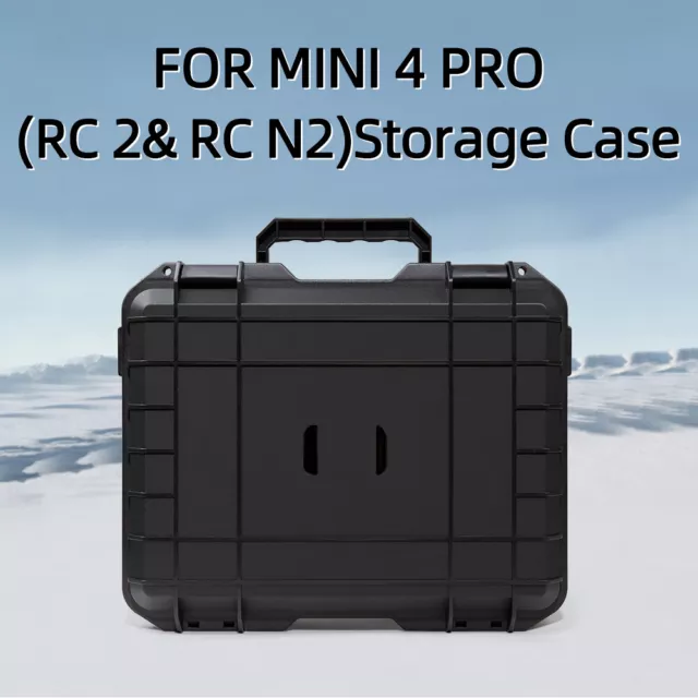 For DJI Mini 4 Pro Drone Accessories Carrying Case Storage Bag Safety Shockproof