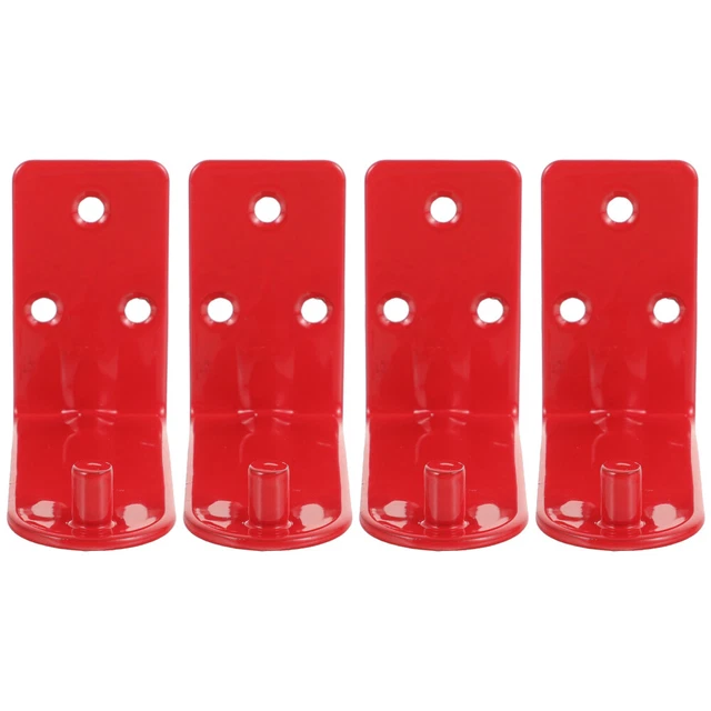 4pcs Fire Extinguisher Mount L Shape Extinguisher Bracket Extinguisher Holder