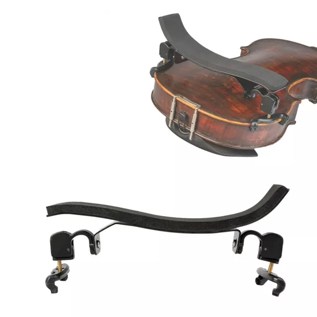 German Style Violin Shoulder Rest For 3/4 4/4Violin Fiddle Titanium Alloy Stand