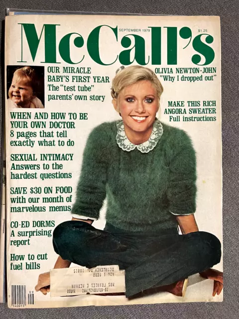 Olivia Newton-John- McCall's Magazine September  1979