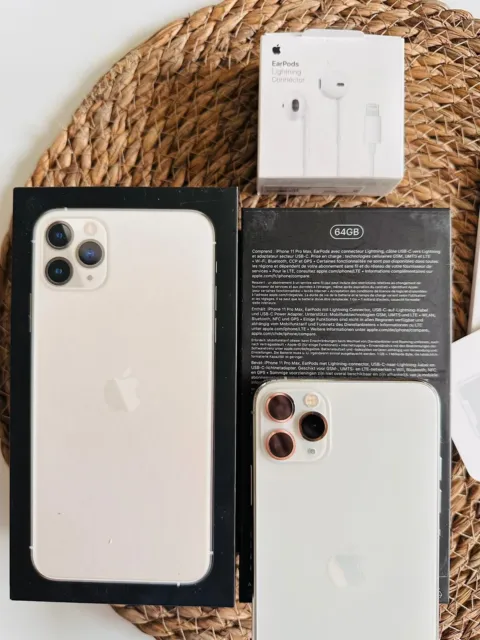 Apple iPhone 11 Pro Max - 64GB - Silber (Ohne Simlock)