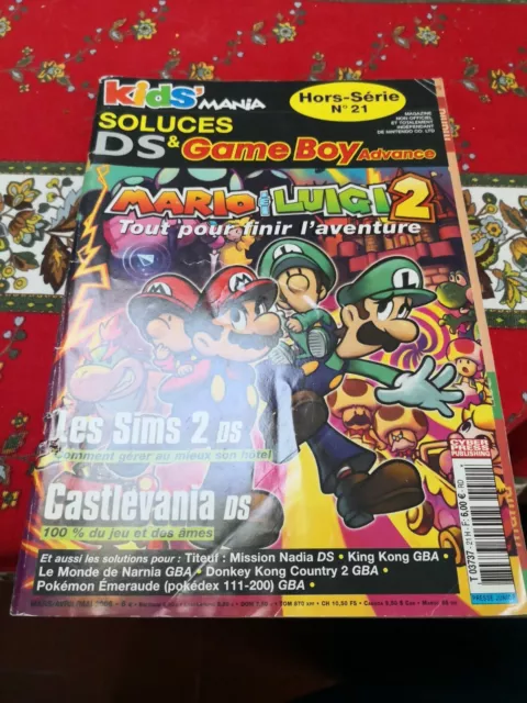 Magazine Kids Mania Hors Série Special Game Boy N°21