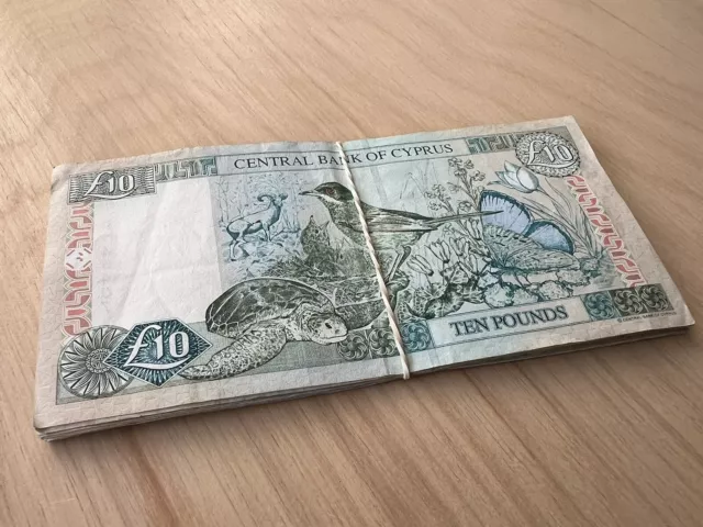 £10 Pound Cyprus Banknote