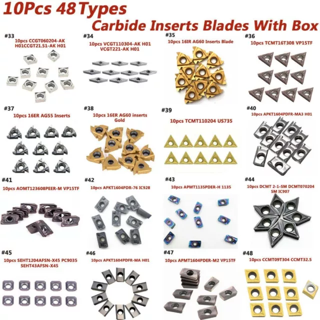 ZQMX3N11 1E Carbide Tips Inserts Blade Cutter Lathe Turning Tool 10pcs