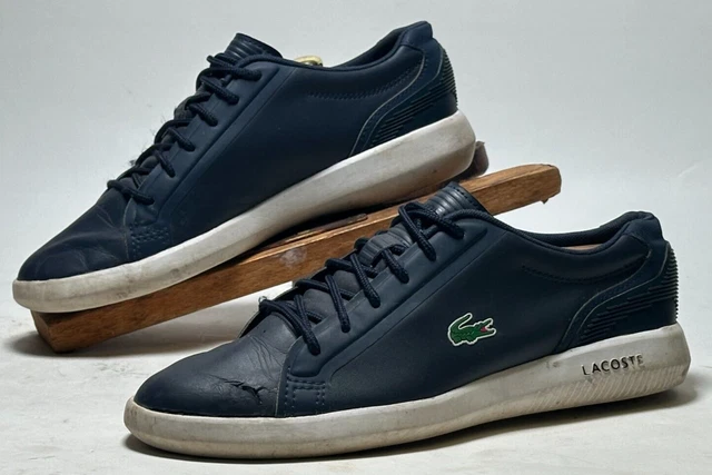 LACOSTE AVANTOR 118 Men s Navy Blue Logo Sneakers Size US 8.5 UK 7.5 EU 41 13.50 PicClick UK