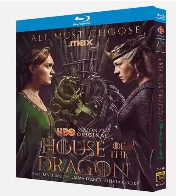 HOUSE OF THE Dragon Season 2 (2024) Bluray Movie BD 2Disc All Region