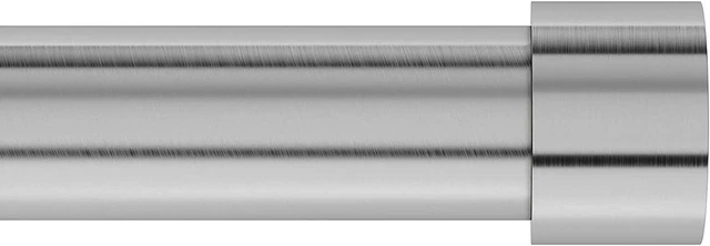 Umbra Cappa 1-Inch Curtain Rod, Includes 2 Matching Finials, Brackets & Hardware
