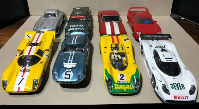 Fly SCX Cartronic Ninco Lola Ferrari Porsche MB Slotcars aus Auswahlliste