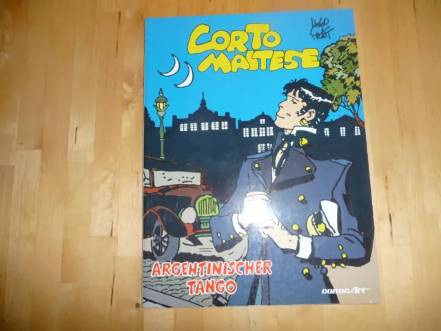 Corto Maltese Argentinischer Tango Hugo Pratt Carlsen schwarz weiß Softcover