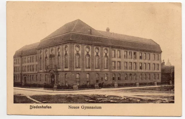 THIONVILLE - Moselle - CPA 57 - Neues Gymnasium