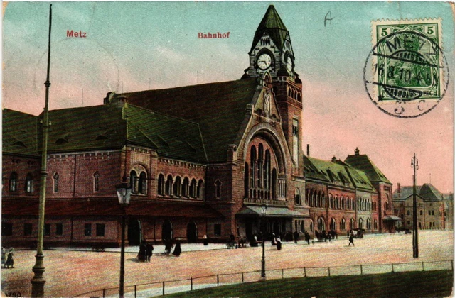 CPA AK METZ - Bahnhof (650927)