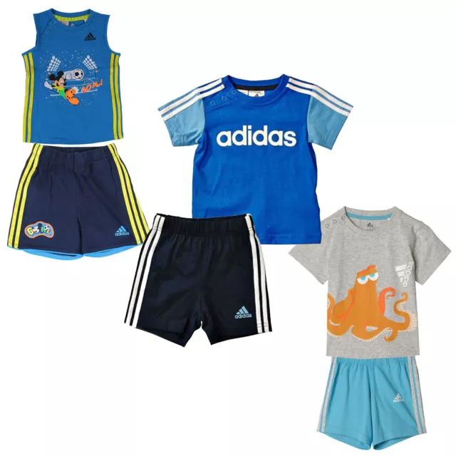 adidas Performance Kinder-Sommerset Shorts T-Shirt Zweiteiler Sportset Set