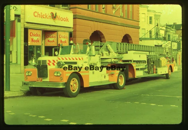 Baltimore, MD Truck 18 1962 Pirsch Fire Apparatus Slide