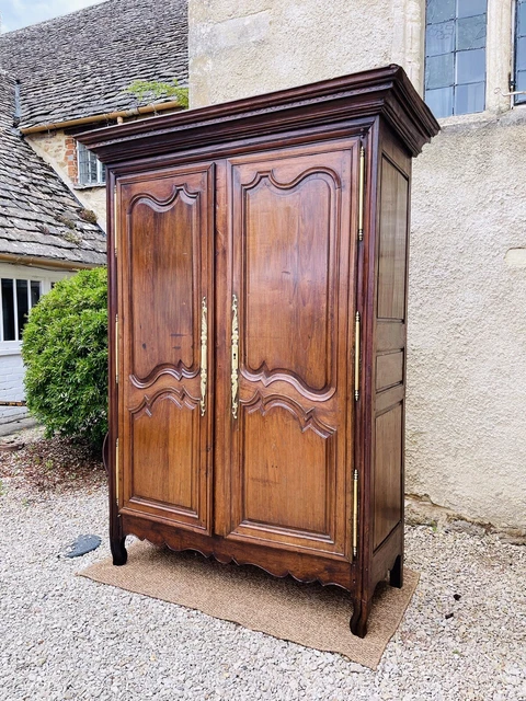 Large Format 18thC French Armoire in Chestnut 2