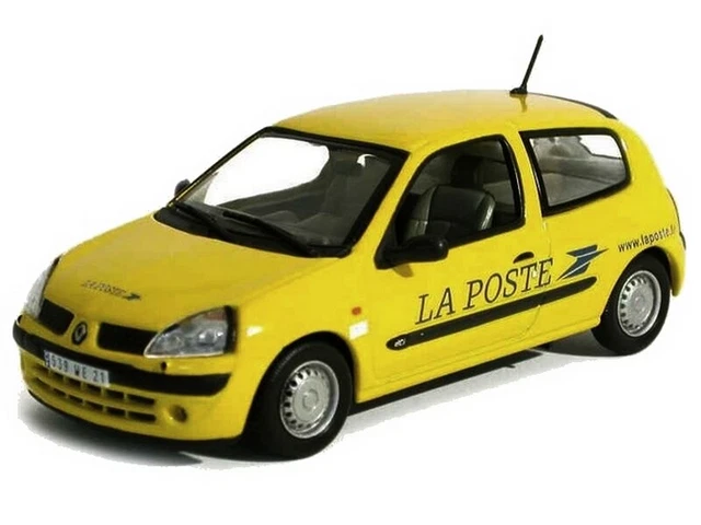 Renault Clio II 2002 La Poste UNIVERSAL HOBBIES/ATLAS