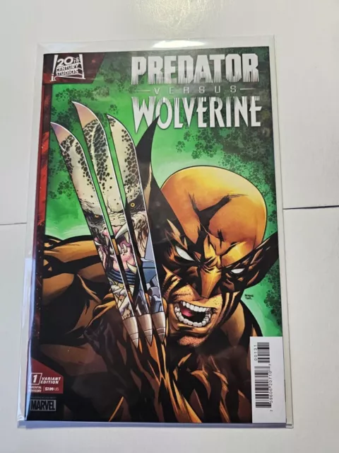 PREDATOR Vs. WOLVERINE 2023 Variant Mike McKone Wolverine Homage  MARVEL USA