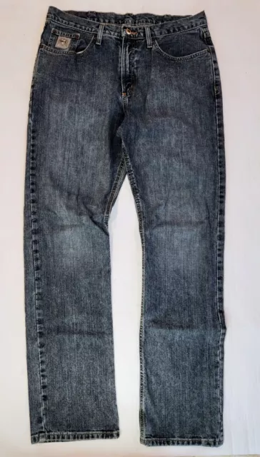 Cinch Western Denim Jeans Mens Silver Label 34x34 Mediun Wash Blue No Size Tags