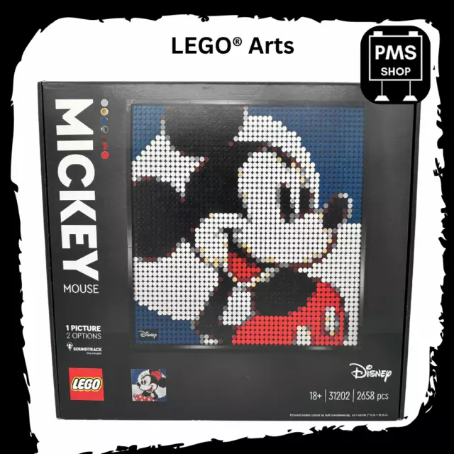 LEGO® Art 31202 - Disney's Mickey Mouse | Walt Disney,  Minnie Mouse, Maus, 18+