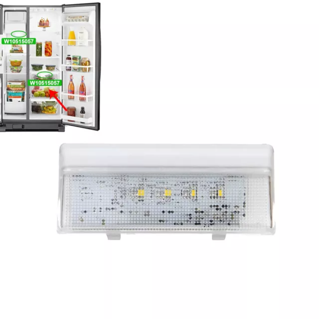 LED Light Compatible with Whirlpool Refrigerator WPW10515057 W10515057
