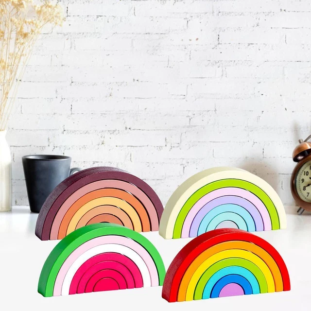 Tour De Briques Empilables En Bois 54 Pièces + Dé – Le Jeu D'Adresse Ultime Pour Toute La Famille !