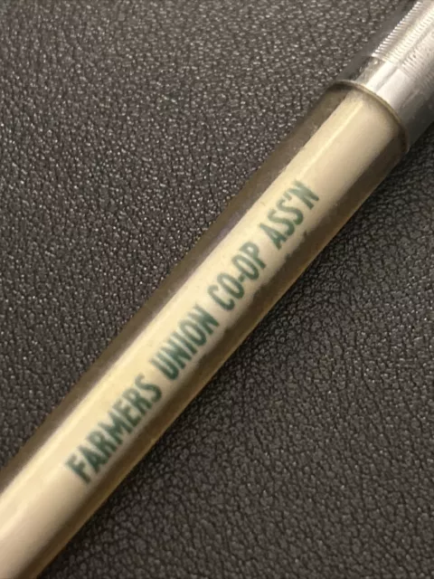 Vintage c1950s/60s Ballpoint Pen Farmers Union Co-Op Assn Nebraska