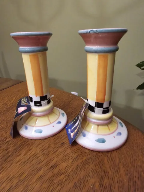 Distlefink Design Ceramic Candleholders Candle Magic Lamp Creat Your Own *crack