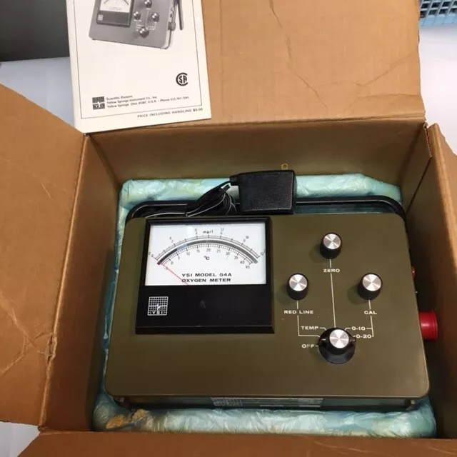 YSI 54ARC Dissolved Oxygen Meter, With Power Supply