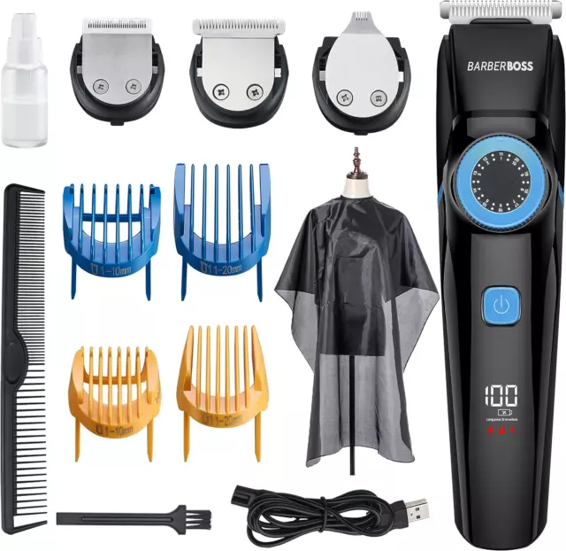 Professional 3-in-1 kit per capelli, barba e dettagli, kit per la toelettatura m 2