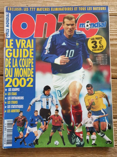 Revue Onze Mondial – Spécial France 98 – Guide Coupe Du Monde – État Comme Neuf