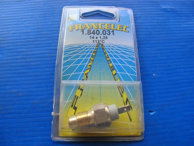 Thermocontact Température D'Eau Pour Peugeot 504 604 V6 205 309 505 P4 & Citroën BX C15 - Neuf, Pièce Française