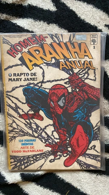 Marvel Age 90 Cover Todd McFarlane Foreign Key Brazil Edition Portuguese