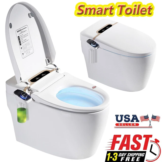 ONEPIECE SMART ELONGATED Toilet With Advance Bidet And Soft Closing