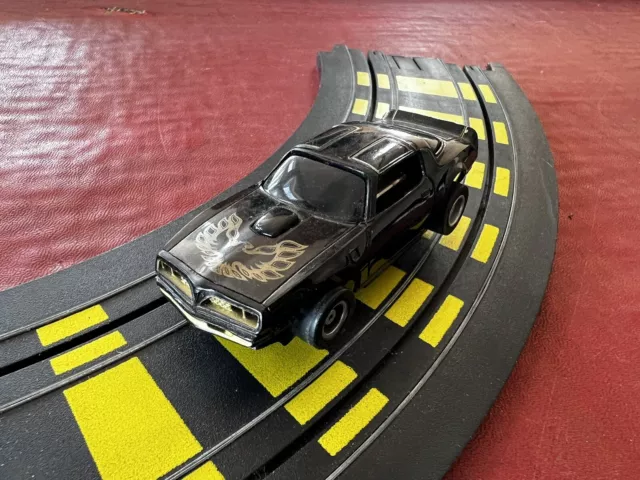 vtg trans sm Tyco aurora smokey bandit pontiac firebird slot cars car racing vtg trans sm Tyco aurora smokey bandit pontiac firebird slot cars car racing