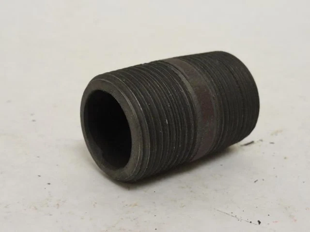 208517 New-No Box; Industry-Std 1LMJ3 Black Steel Nipple; 1NPT; 2" Long